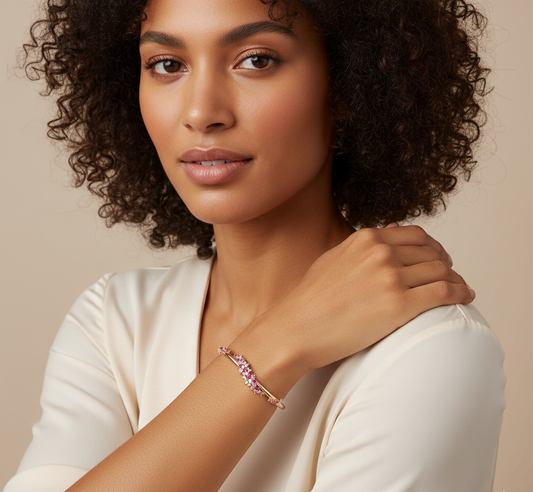 Rosalie Bloom Bangle