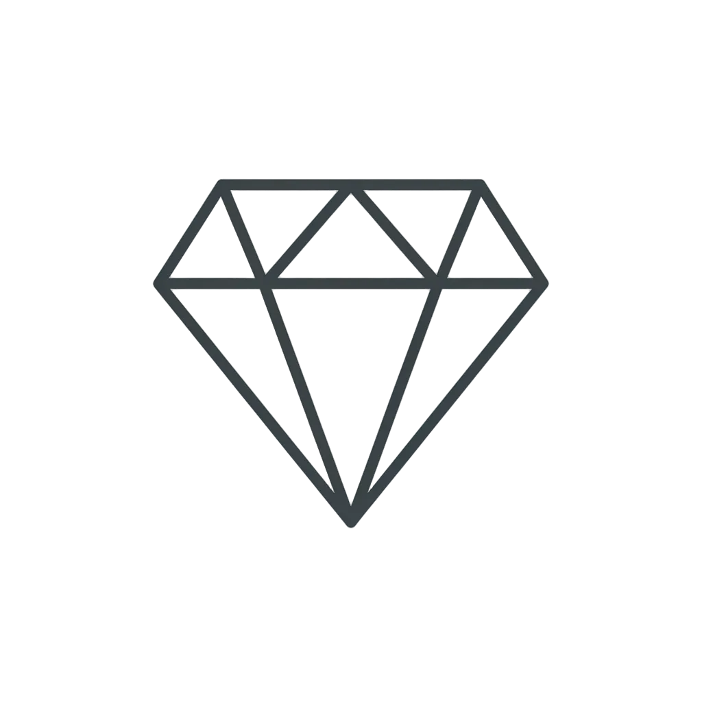 diamond icon svg 