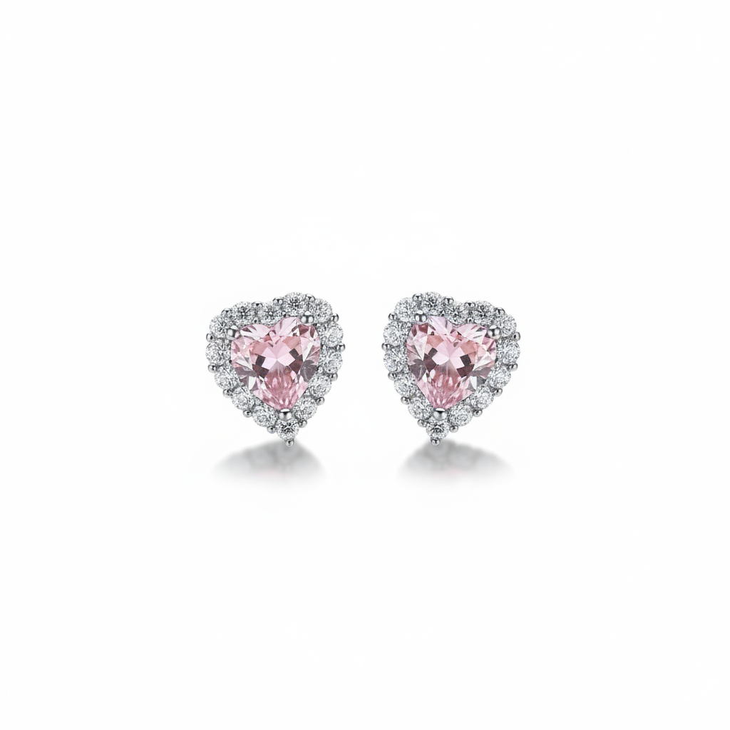 Candy Heart Earrings